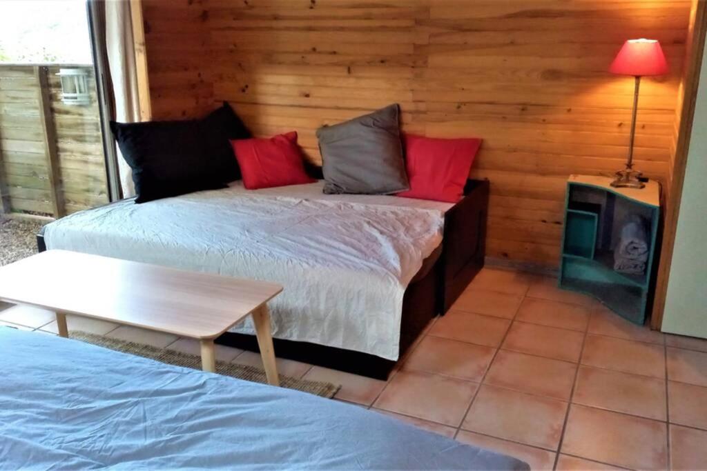 Studio 32M2 - Dans Propriete Avec Vue Imprenable Sur Le Lac Du Salagou Liausson Dış mekan fotoğraf