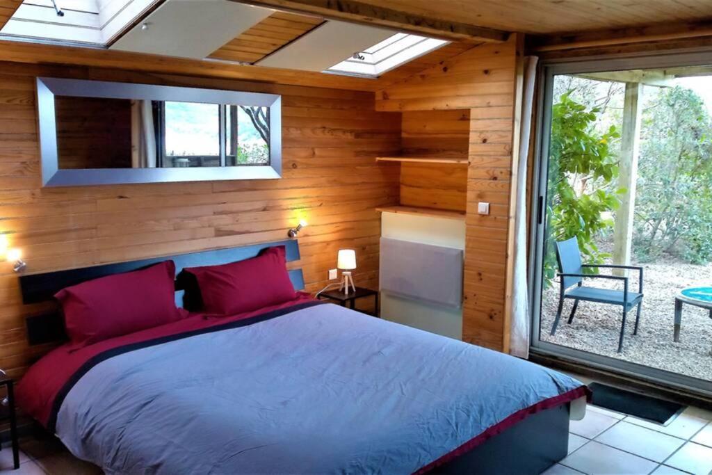 Studio 32M2 - Dans Propriete Avec Vue Imprenable Sur Le Lac Du Salagou Liausson Dış mekan fotoğraf