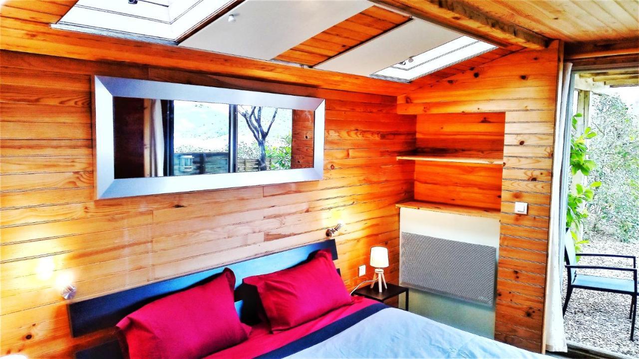 Studio 32M2 - Dans Propriete Avec Vue Imprenable Sur Le Lac Du Salagou Liausson Dış mekan fotoğraf